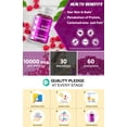 thumbnail image 7 of 2 Pack - Vitamatic Biotin Gummies 10,000 mcg for Stronger Hair, Skin & Nails - 60 Vegan Gummies - Vitamin B7 (Total 120 Count), 7 of 7