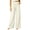 Beige15, variant on Jeans for Women Elastic High Waist Seam Wide Leg Pants, Solid Large Patch Pocket Loose Fit Full Length Textured Casual Trousers Jeans for Women