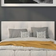thumbnail image 2 of Flash Furniture Lennox Tufted Upholstered Queen Size Headboard in White Vinyl, 2 of 10