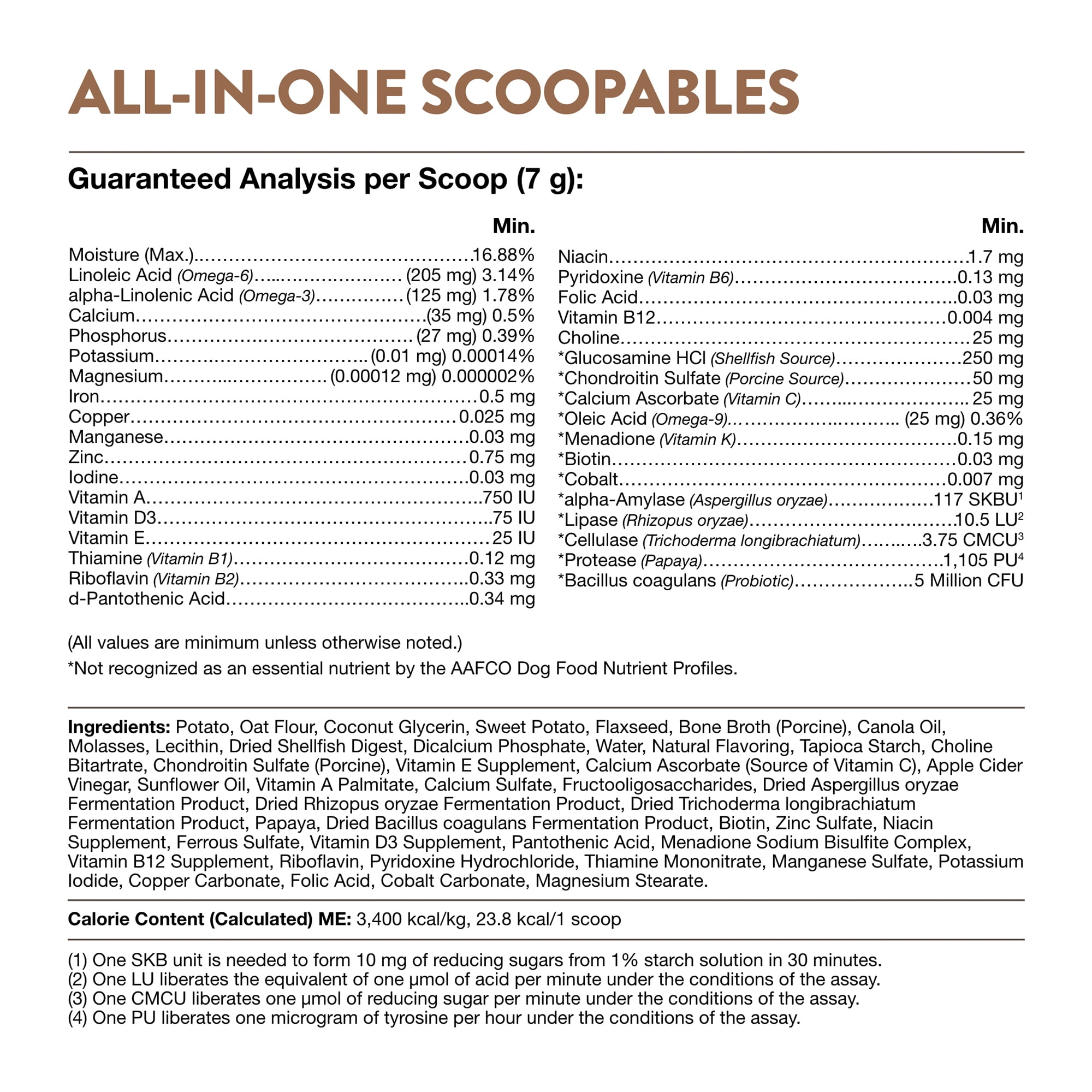 NaturVet Scoopables All-In-One Daily Essentials Dog Supplements