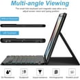 thumbnail image 5 of Keyboard Case for iPad 9th/8th/7th Generation 10.2 inch 2021/2020/2019, iPad 10.2" Case with Keyboard and mouse, 7 Color Backlit Removable Bluetooth Wireless Folio Case, 5 of 6