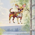 thumbnail image 4 of sruoe Sun Catchers Indoor Window, Stained Glass Panels, Acrylic Suncatcher, Suncatchers Outdoor Decoration, Christmas Home Garden Courtyard Window Hanging Ornament, 4 of 6