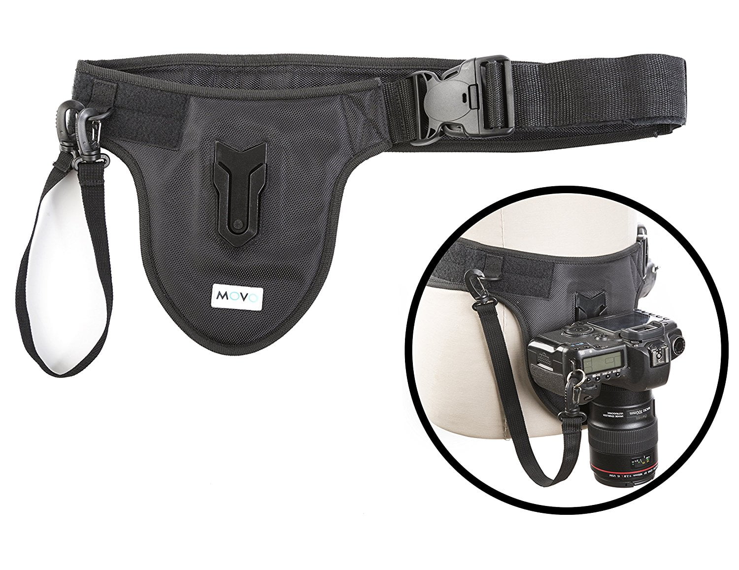 Movo Photo MB600 Universal Camera Belt Holster System for DSLR