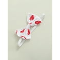 thumbnail image 5 of Kiapeise 2PCS Baby Girls Heart Pattern Sleeveless Romper Dress and Headdress, 5 of 8