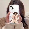 thumbnail image 4 of Crayon Shin-Chan iPhone15 funda de teléfono transparente, dibujos animados de Anime Kawaii, 11, 12, 13, 14pro Max Plus, prevención de caídas, regalos, 4 of 4
