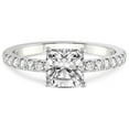 thumbnail image 4 of IGI Certified 2 Carat Cushion Shape Lab Grown Diamond Engagement Ring | 14K White Gold |Nomi Classic Eternity Lab Diamond Ring | FG-VS1-VS2 Quality Friendly Diamonds, 4 of 7