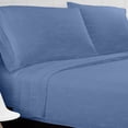 thumbnail image 3 of Ella Jayne Soft Heather Jersey Knit Sheet Set, 3-pc, Twin, Blue, 3 of 4