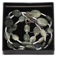 thumbnail image 4 of Lot of 123 Sets Women's Earthy Green Line Jasper Necklace, Bracelet & Earrings, 4 of 5