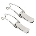 thumbnail image 1 of Lefu 2PCS Lron Cabinet Box Hasp Lock Spring Latch Lock For Storage Cabinet Hardware, 1 of 10