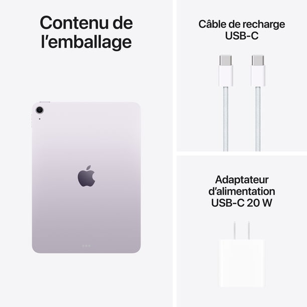 11-inch iPad Air Wi-Fi 128GB - Purple (M4) - Walmart.ca