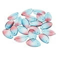 thumbnail image 3 of GUOOL Perles de Verre Élégantes en Forme de Goutte Plate - Pièces Douces, Lisses et Flexibles Bleu Rouge, 3 of 9