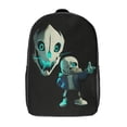 thumbnail image 6 of Undertale Sans Backpack 17 Inch Shoulder Bag Sturdy Laptop Backpack Daypack for Men Women Travel School, 6 of 8