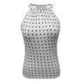 thumbnail image 4 of Sngxgn Women's Knit Cotton Rib Tank Pack, Soft Ribbed Tank Tops(White,XXL), 4 of 5