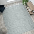thumbnail image 3 of Flash Furniture Rectangular Modern Grey Handwoven Area Rug, 8' x 10', 3 of 5