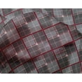 thumbnail image 4 of oneOone Silk Tabby Fabric Tartan Check Print Fabric By The Yard 42 Inch Wide, 4 of 4