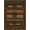 Brown Multi, Pattern 9, variant on ODIKA 8'x10' Washable Area Rug Durable, Non-Slip Bear Paw Print Woodland With Vintage Wood Grain Forest Border for Living Room, Under Sectional, Family