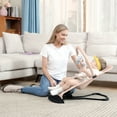 thumbnail image 3 of Baby Bouncer 2-in-1 Convenient Design, Adjustable 3-Point Harness, Rocking or Stationary, for 0-18 Months - Oatmeal, 3 of 6