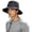 Dark Gray, variant on Large Head Hats for Men Unisex Summer Wide Brim Sun Hat Beach Cap With Outdoor Hat For Travel Hiking Gardening, One Size