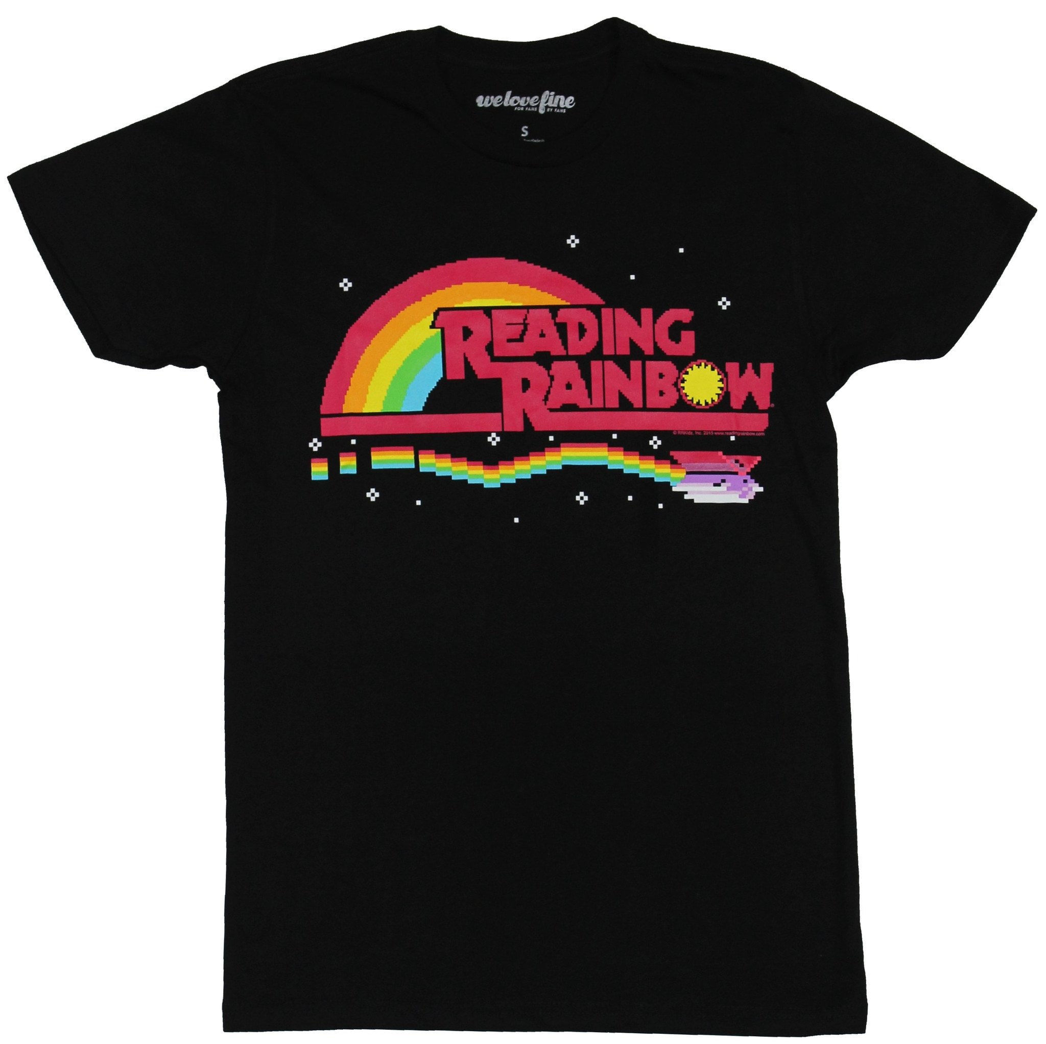 reading rainbow t shirt