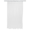 thumbnail image 2 of Bath Bliss 2 Pack PVC 70" x 72" Solid Heavy Duty Bathroom Shower Liner in Clear Frost, 2 of 7