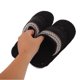 thumbnail image 5 of Luxshiny Zapatillas Negras Mullidas Para Mujer Con Aislamiento Térmico Y Uso En Casa, 5 of 6