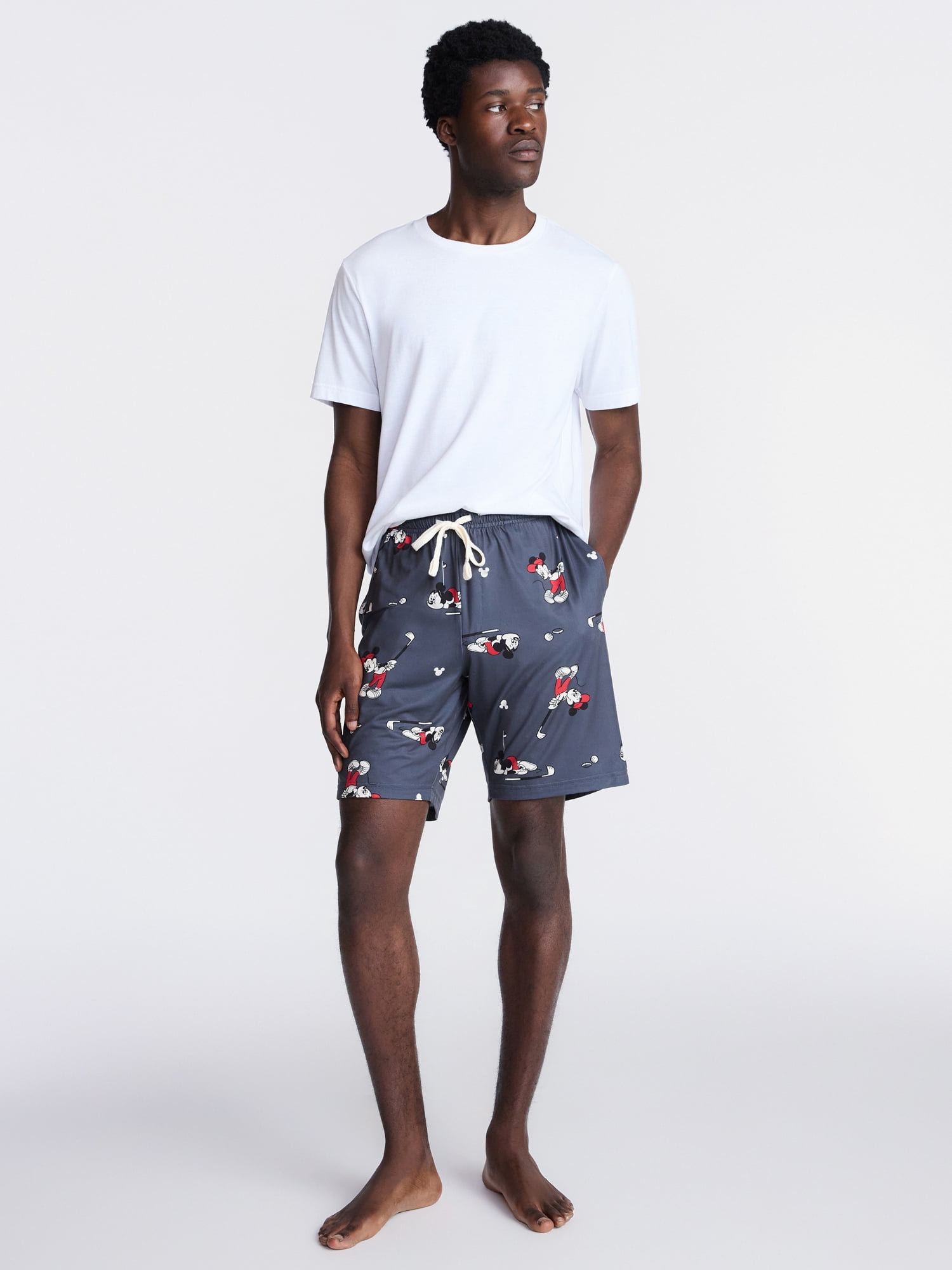 Mickey Mouse Men's Golf Lounge Shorts, Sizes S-2XL