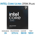thumbnail image 2 of Procesador INTEL Core Ultra 7 270K Plus 36 TOPS 5.5 GHz 24 Core LGA 1851 BX80768270K, 2 of 5
