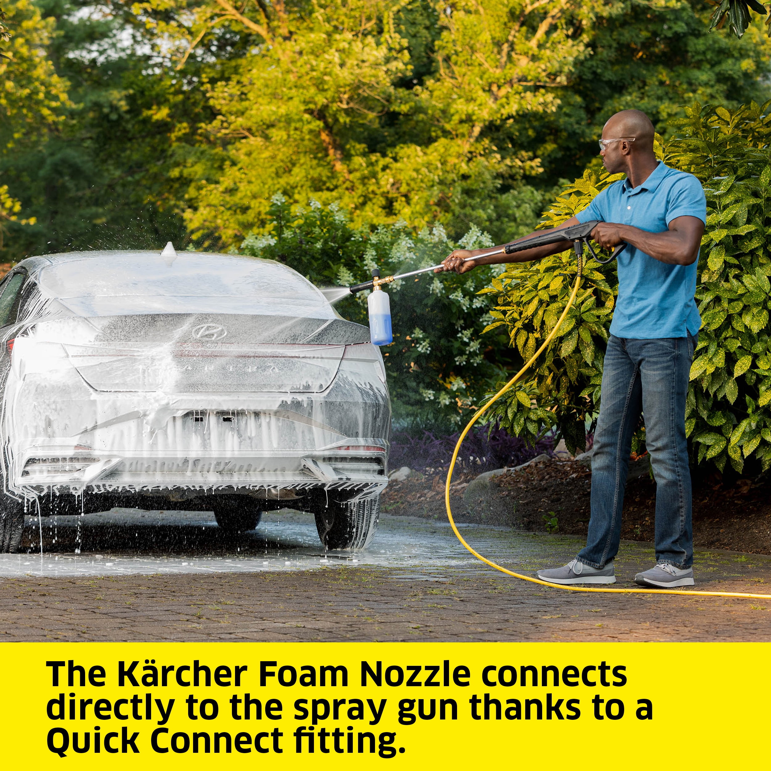 Karcher Foam Cannon for Pressure Washer, 4000 PSI - for Car Wash and Vehicle Wash