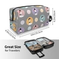 thumbnail image 3 of Uemuo Cute Geese Pattern Portable Toiletry Bags with Handle, Waterproof travel Make up Bags for Women, Large Capacity Travel Cosmetic Bags, 3 of 9
