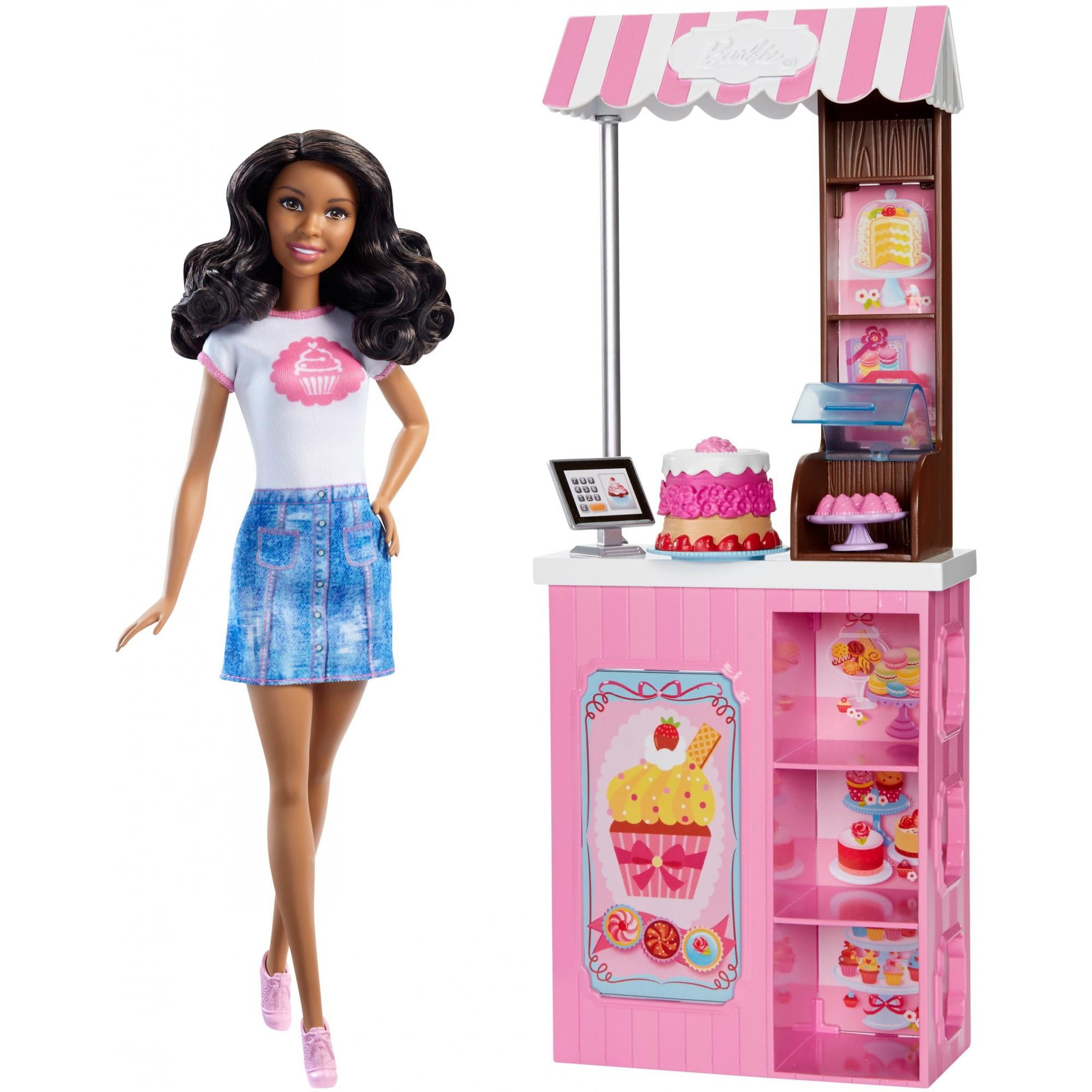 barbie playsets at walmart