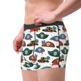 thumbnail image 2 of Vsdgher Pirate Hats Pattern Men's Boxer Brief Underwear,Soft Funny Underwear for Men-Small, 2 of 5