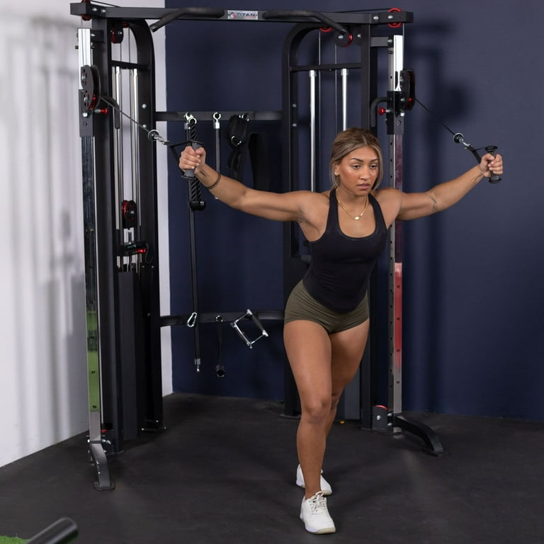 Titan Fitness Functional Trainer Home Kit: 200 LB Double Stack