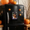 thumbnail image 6 of Btomtd Halloween Picture Frames Ornament with Ghost and Pumpkin Fence Shape, 4.7" x 4" Picture Frame with Adhesive Dots for Tabletop Decor, F, 6 of 6