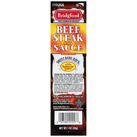 Bridgford? Beef Steak and Sauce 1 oz. Pack