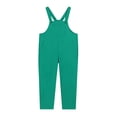thumbnail image 2 of Ruyang Girls Boys Overalls Adjustable Strap Loose Fit Jumpsuits Casual Bib Overall Straight Leg Jumpsuit Girl Fashion School Clothes, 2 of 6