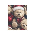 thumbnail image 2 of BZSMCE Ultra Soft Fitted Microfiber Crib Sheets for Newborn Baby Boys Girls Bears Christmas Ornaments Design Cute Pattern, 2 of 8