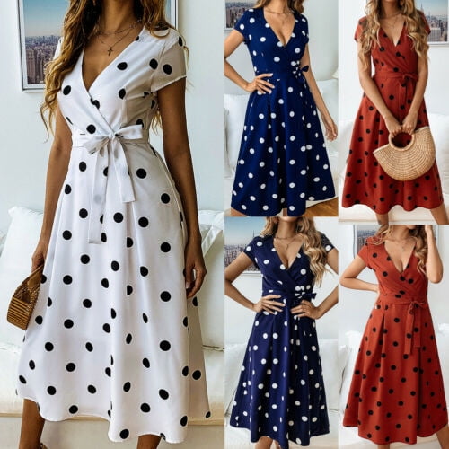 walmart polka dot dress