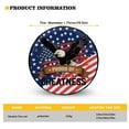 thumbnail image 2 of Garronmavis Spare Tire Cover, Proud of American Greatness Eagle Auto Universal Dust-proof Spare Tire Covers Suit for SUV 15 Inch Wheel Tires Waterproof Universal Fit RV SUV Truck, 2 of 4