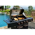 thumbnail image 4 of Kenmore 4-Burner Propane Gas Grill with Searing Side Burner in Black with Copper Accent, 4 of 11