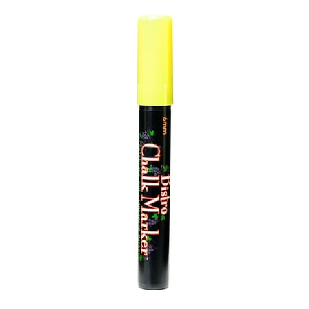 UPC: 0804551941948 | Bistro Chalk Markers yellow  broad point (pack of 6)