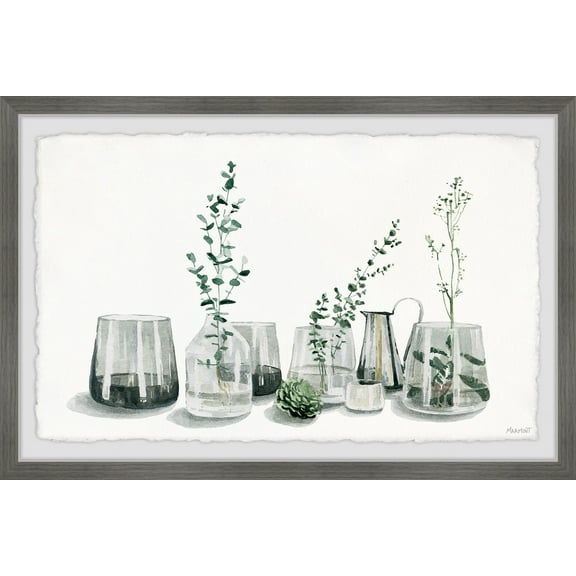 Marmont Hill Fresh Indoor Greenery Framed Wall Art