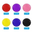 thumbnail image 3 of 64mm/2.5 Inch Air Hockey Pucks, Air Hockey Heavy Replacement Pucks Accessories 2Pcs Per Color, 12 Pack, 3 of 6
