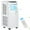 White, variant on Costway Ashrae 8000 BTU Portable Air Conditioner & Dehumidifier Function Remote W/ Window Kit
