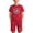 Red, variant on CHUMUD Boys 4th of July Shorts Sets 2 Piece Sunflower Graphic T-Shirt & Pull on Elastic Shorts Red White Blue Tees Stars Stripes Shirts Kids American Flag Clothes 4-13 Years