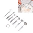 thumbnail image 4 of Cucharas Medidoras Para Hornear, Cucharas Medidoras De Anillo Desmontable Con Batidor De Huevos Nivelador Para Cocinar ANGGREK Descripción de la referencia, 4 of 5