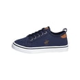 thumbnail image 2 of Beverly Hills Polo Club Little Kids Boys Canvas Sneakers, Navy Tan, Size: 11, 2 of 7