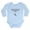 Sky Blue, variant on CafePress - Born With The Running Gene Body Suit - Long Sleeve Cotton Baby Bodysuit