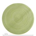 thumbnail image 2 of Bangcool Table Mat Braided Round Heat Insulation Linen Dining Mat Place Mat for Kitchen, 2 of 10