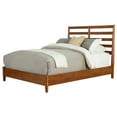 thumbnail image 2 of Home Square 4 Piece Furniture Set with TV Console Full Wood Bed & Nightstand, 2 of 21
