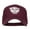 Maroon, variant on Tiger Emblem Embroidered Low Twill Cap - Navy OSFM